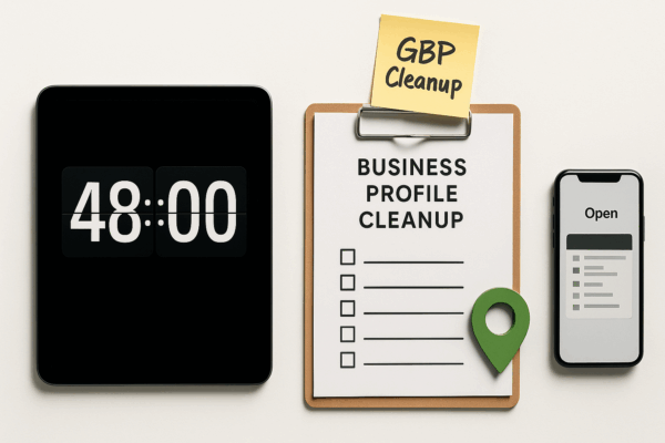 Local SEO Quick Win: A 48-Hour Google Business Profile Cleanup SOP